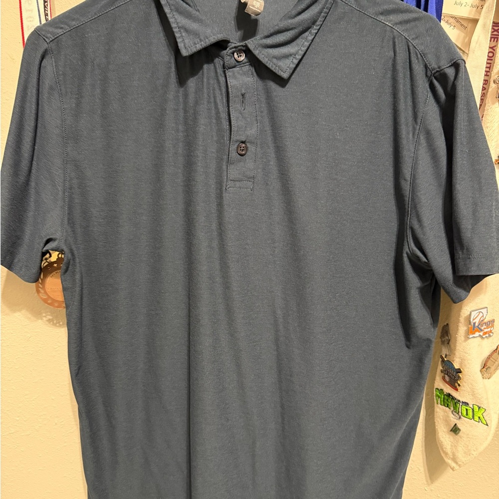 Vuori Charcoal Polo Shirt